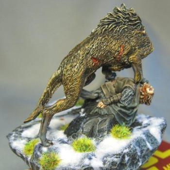 LOTR - Wild Warg Chieftain by Ringwraith