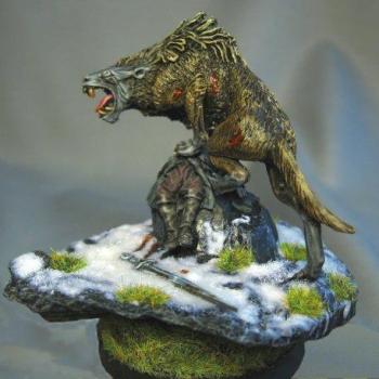 LOTR - Wild Warg Chieftain by Ringwraith