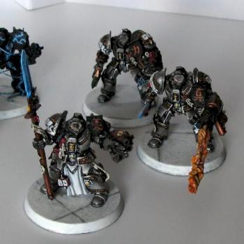 Grey Knight Terminator Squad by nothing