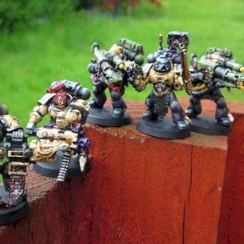 Space Wolf 13th company Long Fangs by Grendell