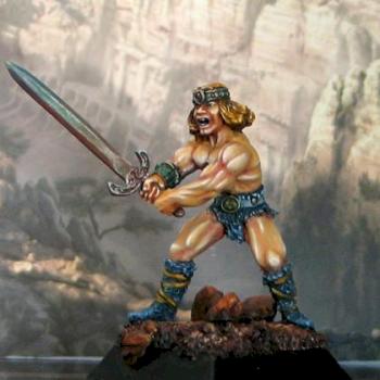 Reaper Corin barbarian by Tatoshka