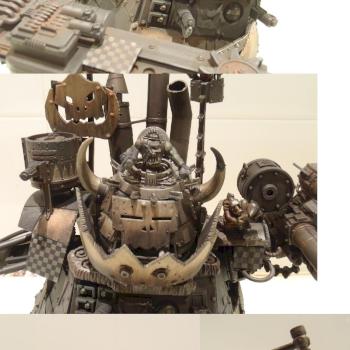 ORK STOMPA PRO PAINTED. PIZOTEADOR PISOTEADOR ORKO by Pintores del Caos