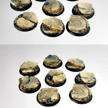 Egyptian Ruins 30mm Round Edge-round bases by rene