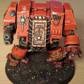 Blood Angels Dreadnought by rob22