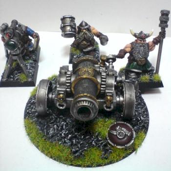 Dwarf Cannon by fenrirfrozen