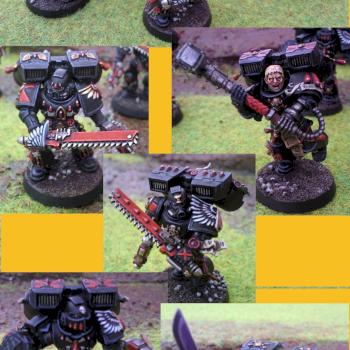 Blood Angels Death Company Space Marines by rob22
