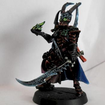 dark eldar Archon of the Tainted helix kabal by Scaled One