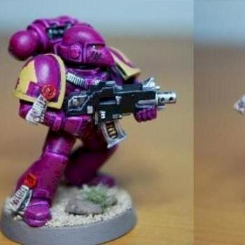 Hawk Lords tactical marine by Cyrox
