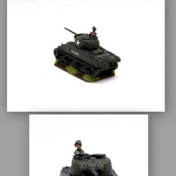 Flames of War 15mm M4 Sherman Tank by The_Iron_Painter