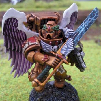 5 Sanguinary Guard Blood Angel Space Marines by rob22