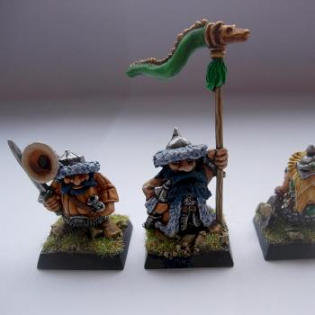Dwarf warriors command by Makros
