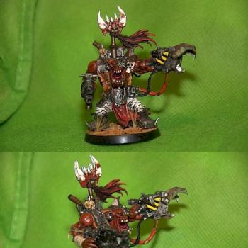 Warhammer 40k Ork Warboss by DrD