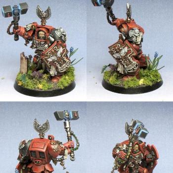 Space Hulk Terminator Sergeant (Jungle) by winterdyne