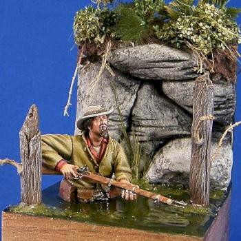 Wading Reb by LongJohnh