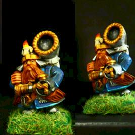 Dwarf from the starter GW army by skateisart