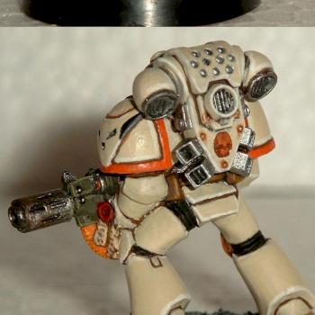 Space Marine with Melter by SupaBen