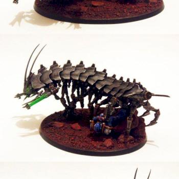 Necron Tomb Stalker by Slushosaur