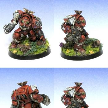Space Hulk Terminator (Jungle) by winterdyne