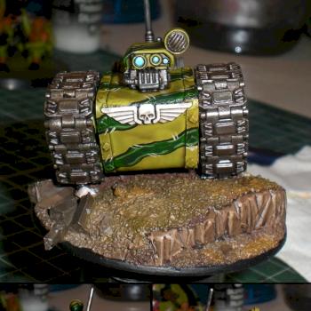 Scratchbuilt Imperial Guard remote controlled bomb! ... Wall-E by greenskin2000