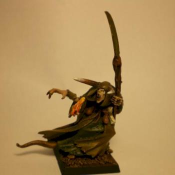 Chaos Nurgle Sorceror by highlyevolved