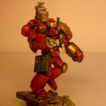 Space Marine Sergeant W/ Power Fist by WoodsyMP5K