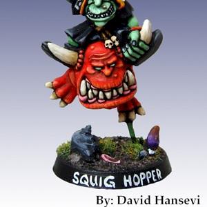 ORCS & GOBLINS - Squig Hopper by lev trotskij
