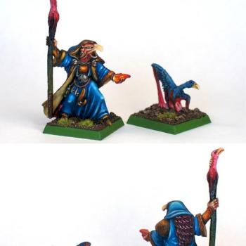 Tzeentch Sorcerer by Zander