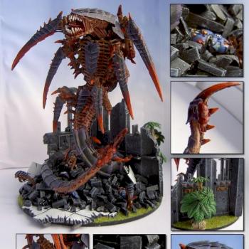 Tyranid Trygon by Cagarner