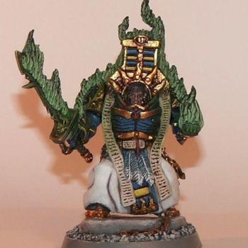 Thousand Sons Champion de Tzeentch by béorn