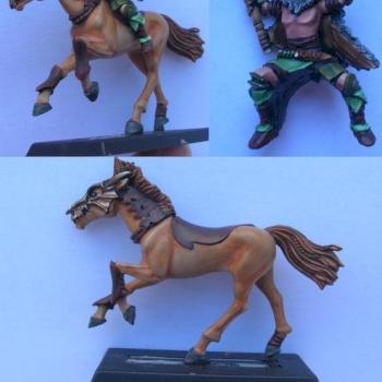 Wood Elf Wild Rider by Pedòr