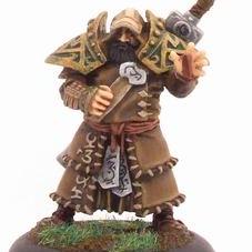 Baldur The Stonecleaver Circle Orboros warlock by estro pajo