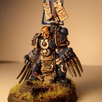 Captain Sicarius of the Ultra marines by Mjsharpe