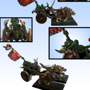 Carro de lobos Goblin by Stuckatt