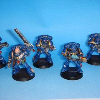 Space Marine Trupp - Ultramarines by OV Studio