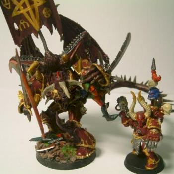 My daemon prince Amon-Chakay (also primarch) by AmonChakay