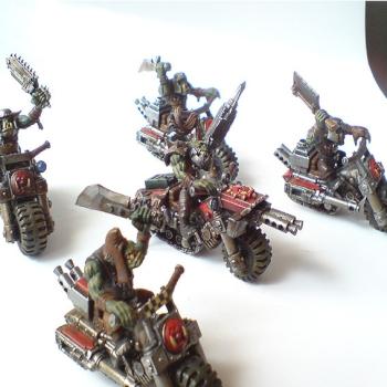 Ork bikers by Balage L.