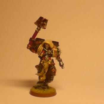 Dark Angels Interrogator Chaplain W/ Jump Pack by WoodsyMP5K