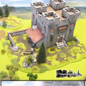 Castle with blacksmith (Outpost) by Dirk