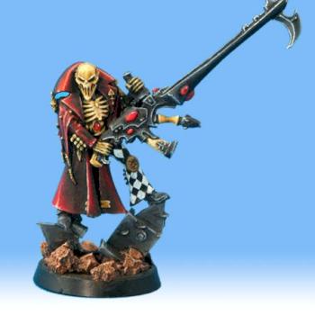 Eldar Harlequin Death Jester by Unclee