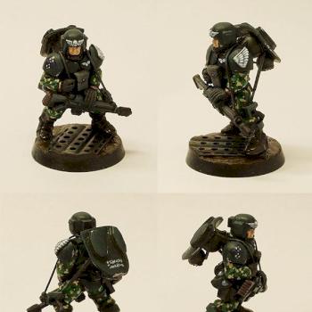 Imperial Soldier with Jumppack by BenHassad