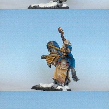Empire's Cult of Ulric General (mounted) by DrumAndBass