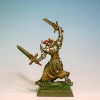 Sévérian, champion templier  de dos by Tiberias