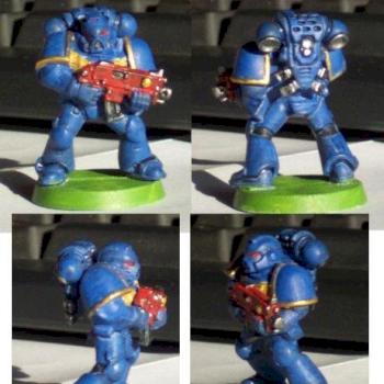 My first Space Marine by oenone