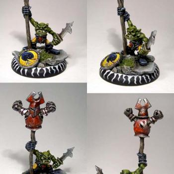 Rugluds Goblin Standard Bearer by Sonny
