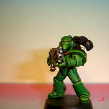 salamander space marine by habu