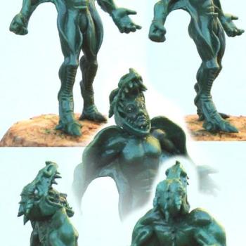 Lizard or Man by zygore