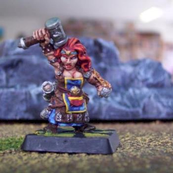 Mara Firetongue, Dwarf Mage by Bluttrinker