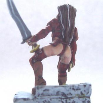 Dark elf rear by Ilharess