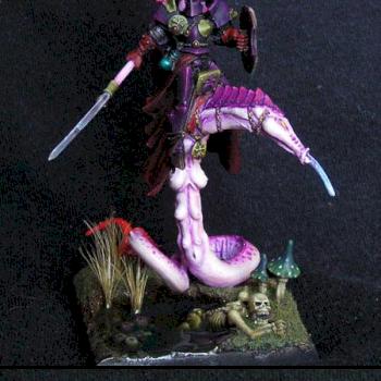 Mounted Slaanesh Lord by josez
