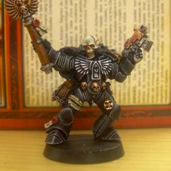 Spacemarine Chaplain by Cinder